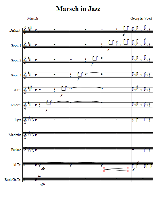 Marsch in Jazz