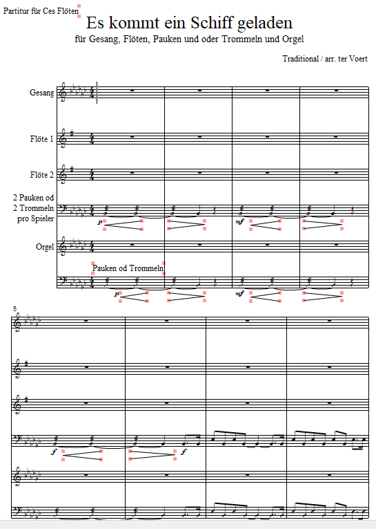 Es kommt ein Schiff geladen