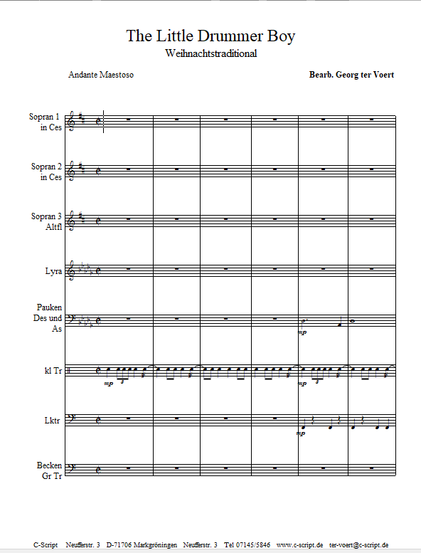 The Little Drummer Boy