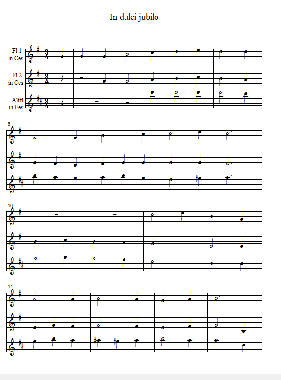 In dulci jubilo