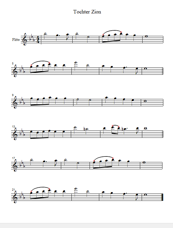 Tochter Zion - freue dich