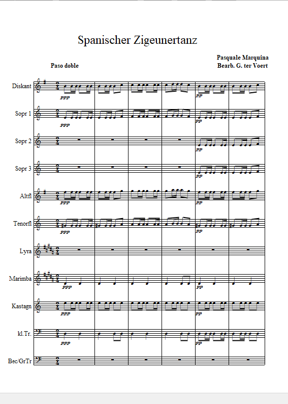 Spanischer Zigeunertanz