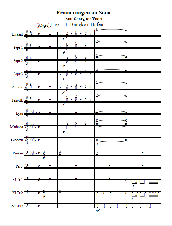 Erinnerungen an Siam