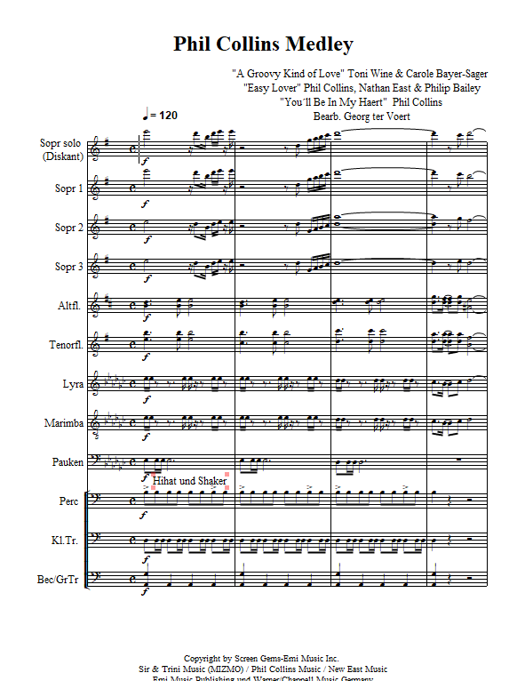 Phil Collins Medley