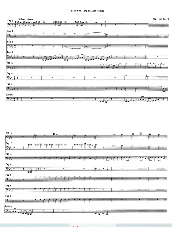 Didn' t my lord deliver daniel