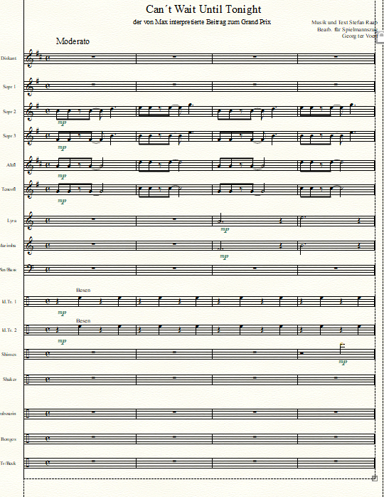 Can´t Wait Until Tonight