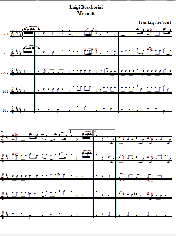 Boccerini Menuett