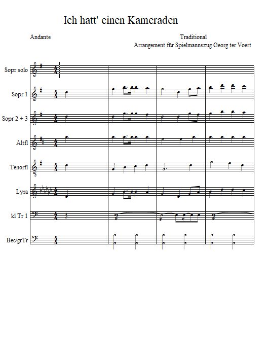Ich hatt' einen Kameraden