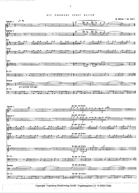 Die Karawane zieht weiter