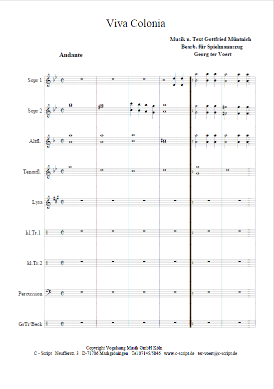 Viva Colonia (de Höhner)