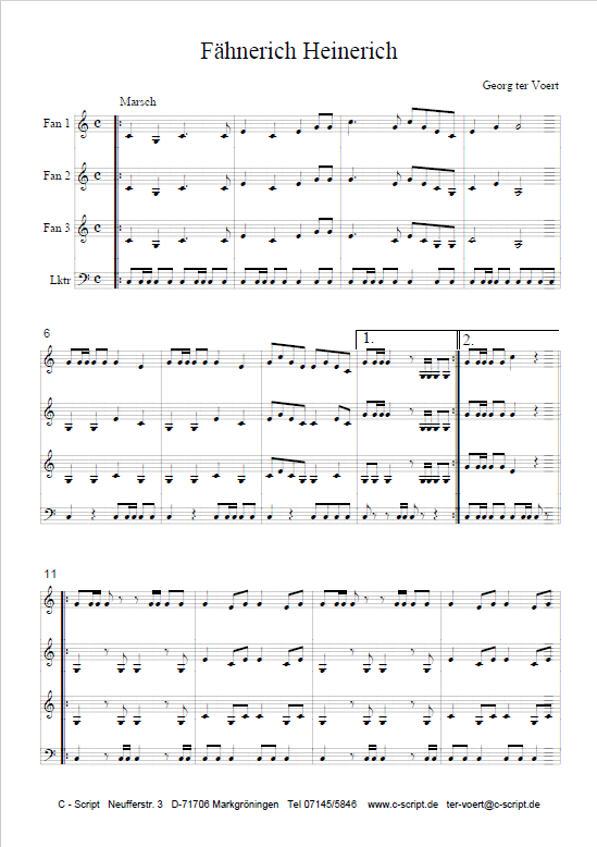 Fähnerich Heinerich