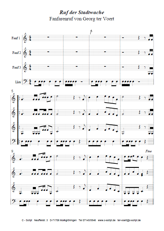 Ruf der Stadtwache