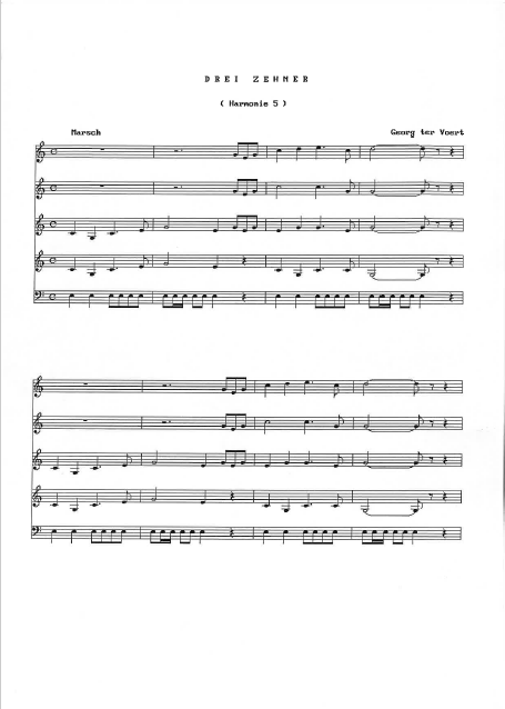 Harmonie Nr 5 Drei Zehner