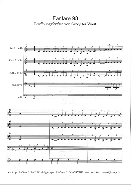 EröffnungsfanfareFanfare 98