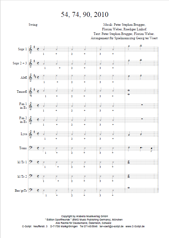 54, 74, 90, 2010 Fan