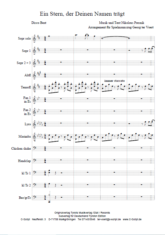 Ein Stern, der Deinen Namen trägt