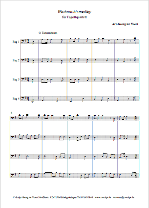 Weihnachtslieder Potp