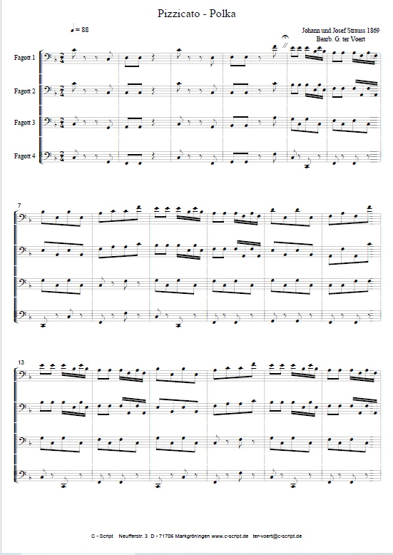 Pizzicato - Polka