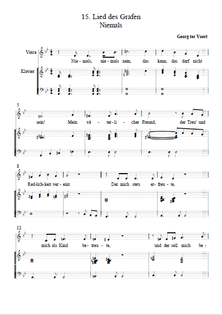 Lied des Grafen