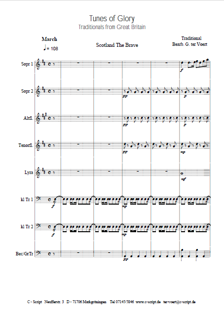 Tunes Of Glory Download