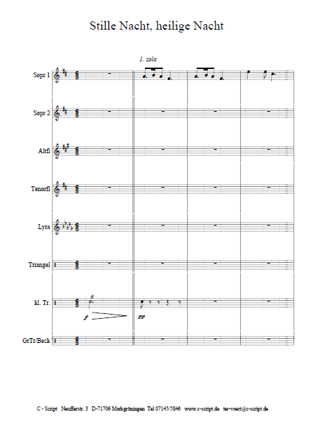 Stille Nacht, heilige Nacht