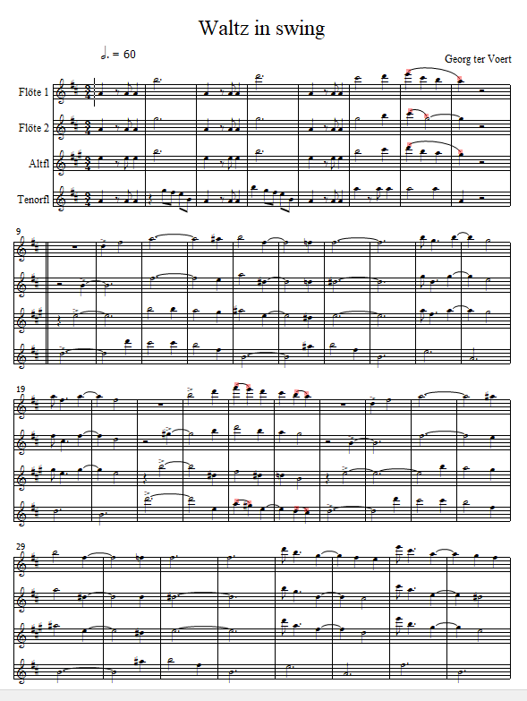Waltz in swing