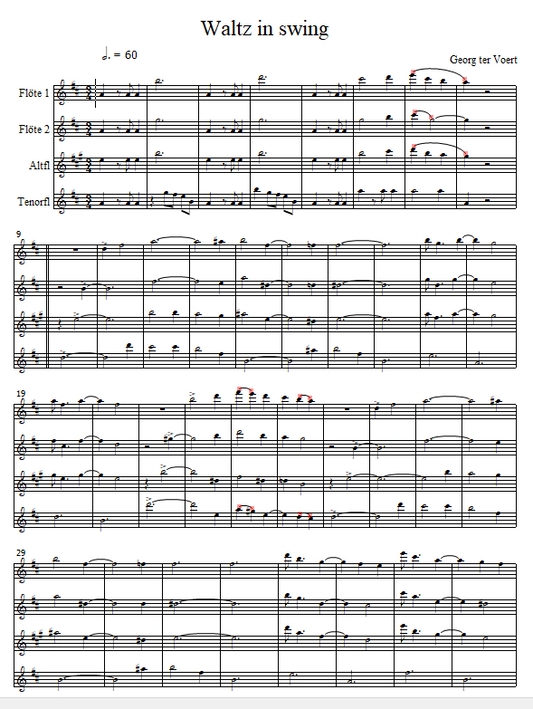 Waltz in swing