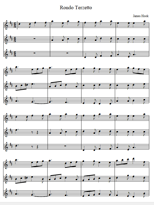 Rondo Terzetto