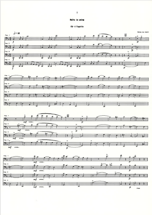Suite in swing